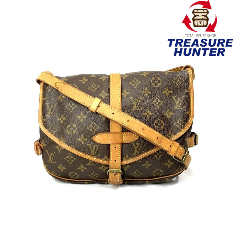 LOUIS VUITTON(ルイ・ヴィトン) モノグラム ソミュール30 M42256 モノグラム・キャンバス ブラウン ショルダーバッグ レディース バッグ 【102060795003】