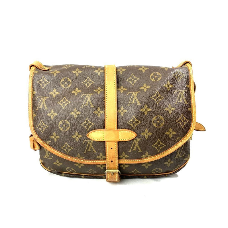 LOUIS VUITTON(ルイ・ヴィトン) モノグラム ソミュール30 M42256 モノグラム・キャンバス ブラウン ショルダーバッグ レディース バッグ 【102060795003】