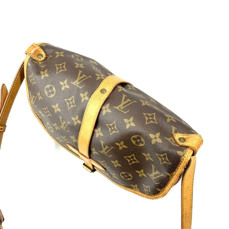 LOUIS VUITTON(ルイ・ヴィトン) モノグラム ソミュール30 M42256 モノグラム・キャンバス ブラウン ショルダーバッグ レディース バッグ 【102060795003】