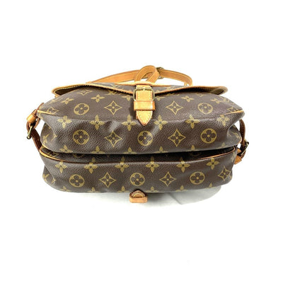 LOUIS VUITTON(ルイ・ヴィトン) モノグラム ソミュール30 M42256 モノグラム・キャンバス ブラウン ショルダーバッグ レディース バッグ 【102060795003】