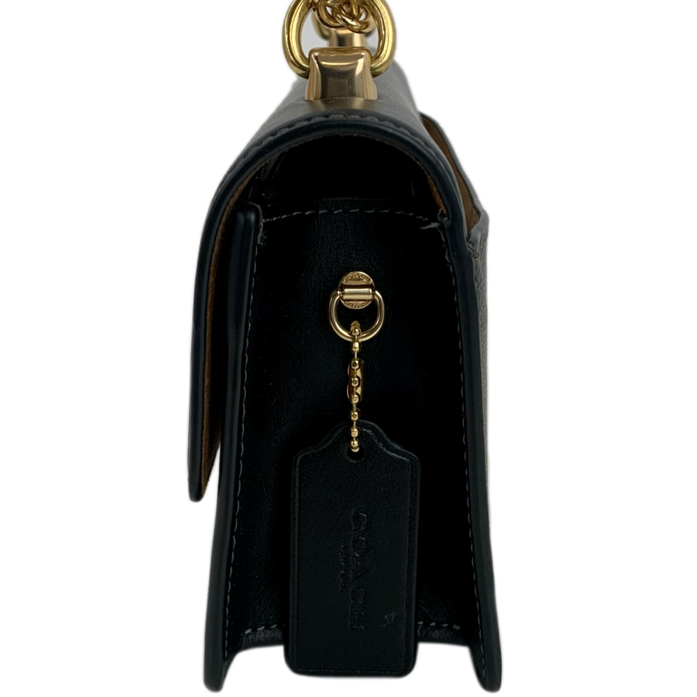 COACH スムースレザー エリザ フラップ クロスボディバッグ 公式】コーチアウトレット | エライザ フラップ クロスボディ バッグ