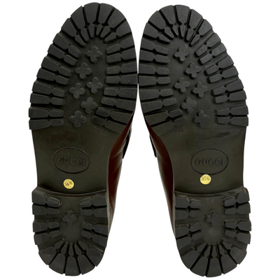 GUCCI ホースビット ショートブーツ 1040088 サイズ36ハーフ(約23.5cm相当) ブラウン グッチ 【102060828007】