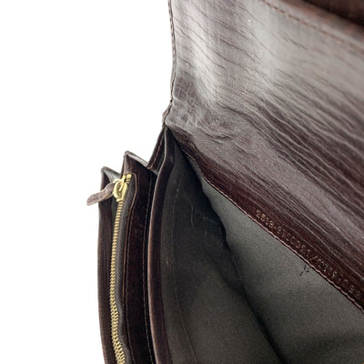 FENDI(フェンディ)　ズッキーノ　フラップ長財布　8M0021/TN9 キャンバス×レザー　ブラウン　箱付　レディース ウォレット 【102060884001】