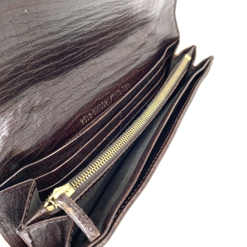 FENDI(フェンディ)　ズッキーノ　フラップ長財布　8M0021/TN9 キャンバス×レザー　ブラウン　箱付　レディース ウォレット 【102060884001】