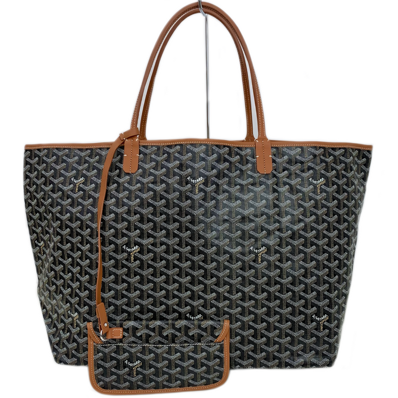 GOYARD サンルイGM ユロ ザ ドッグ ブラック×ブラウン トートバッグ フレンチブルドッグ ゴヤール 【102060972002】