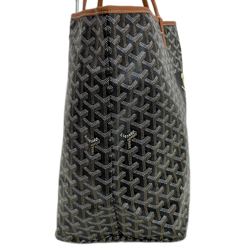 GOYARD サンルイGM ユロ ザ ドッグ ブラック×ブラウン トートバッグ フレンチブルドッグ ゴヤール 【102060972002】