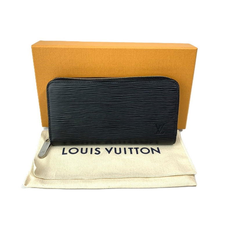 LOUIS VUITTON(ルイ・ヴィトン) エピ ジッピー・ウォレット M61857 エピ・レザー ノワール ラウンドジップ 長財布 メンズ 【102060979003】