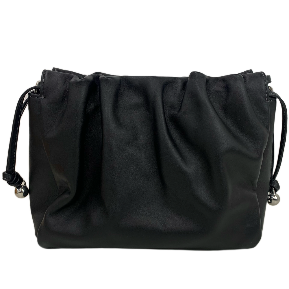 COACH スムースレザーフェイ ドローストリングバッグ CT763