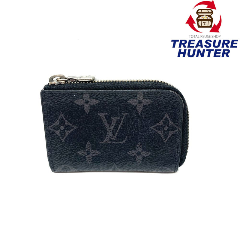 LOUIS VUITTON(ルイ・ヴィトン)　モノグラム・エクリプス　ポルトモネ・ジュール　M63536  L字ファスナー開閉　ブラック コインケース  【102060997001】