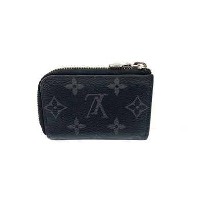 LOUIS VUITTON(ルイ・ヴィトン)　モノグラム・エクリプス　ポルトモネ・ジュール　M63536  L字ファスナー開閉　ブラック コインケース  【102060997001】