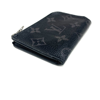 LOUIS VUITTON(ルイ・ヴィトン)　モノグラム・エクリプス　ポルトモネ・ジュール　M63536  L字ファスナー開閉　ブラック コインケース  【102060997001】