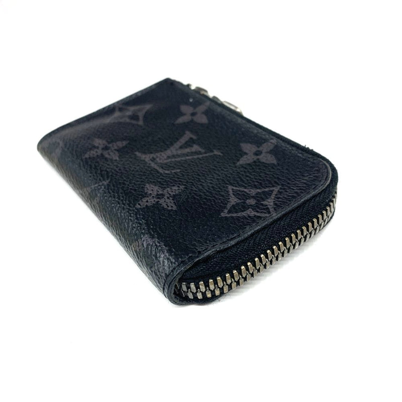 LOUIS VUITTON(ルイ・ヴィトン)　モノグラム・エクリプス　ポルトモネ・ジュール　M63536  L字ファスナー開閉　ブラック コインケース  【102060997001】