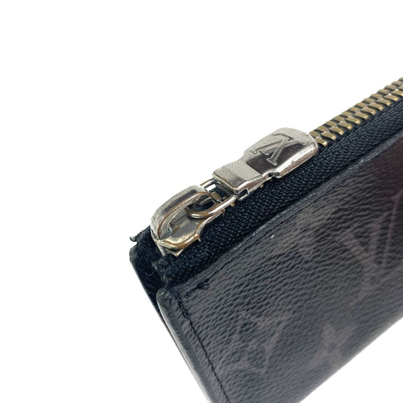 LOUIS VUITTON(ルイ・ヴィトン)　モノグラム・エクリプス　ポルトモネ・ジュール　M63536  L字ファスナー開閉　ブラック コインケース  【102060997001】