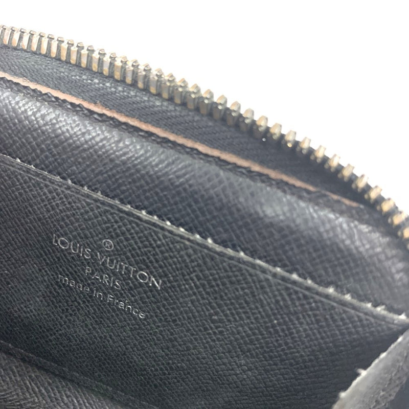 LOUIS VUITTON(ルイ・ヴィトン)　モノグラム・エクリプス　ポルトモネ・ジュール　M63536  L字ファスナー開閉　ブラック コインケース  【102060997001】