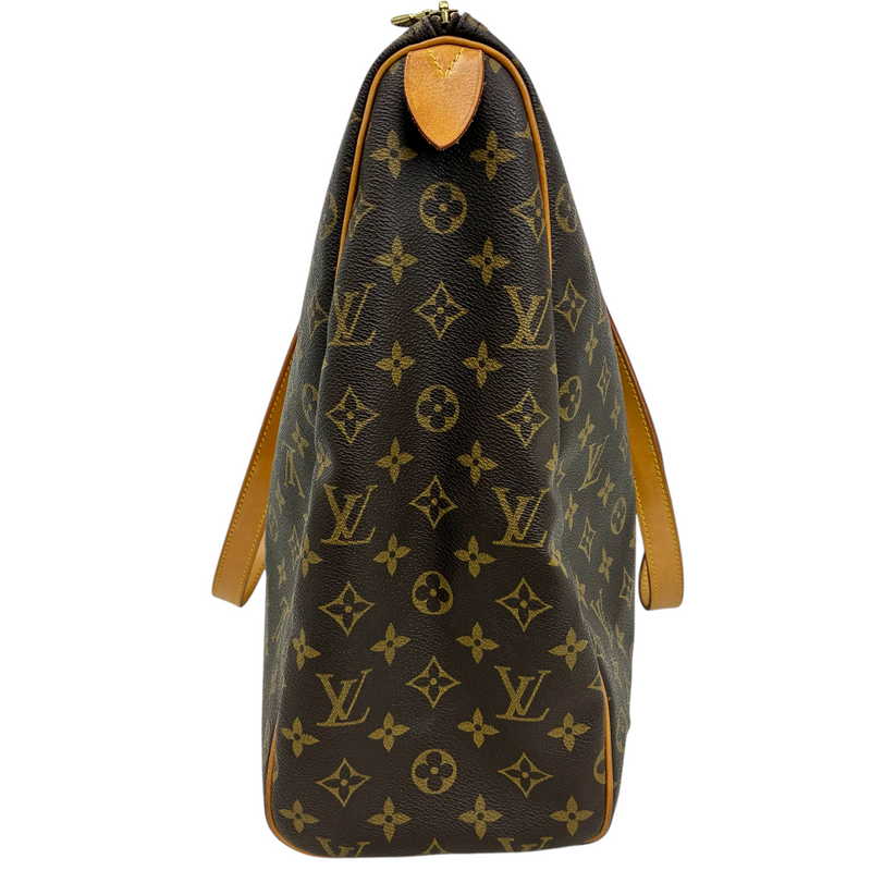 LOUIS VUITTON モノグラム フラネリー50 M51116 ブラウン トートバッグ ルイヴィトン 【102061041006】