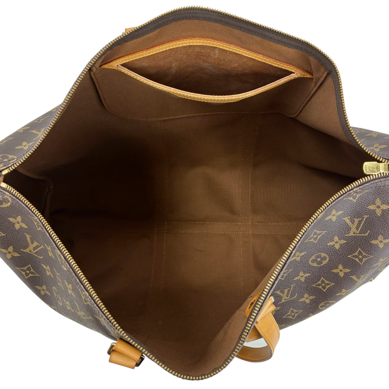 LOUIS VUITTON モノグラム フラネリー50 M51116 ブラウン トートバッグ ルイヴィトン 【102061041006】