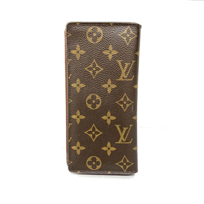 LOUIS VUITTON(ルイ・ヴィトン) モノグラム ポルトフォイユ・ブラザ  M66540 モノグラムキャンバス ブラウン 長財布 【102061088001】