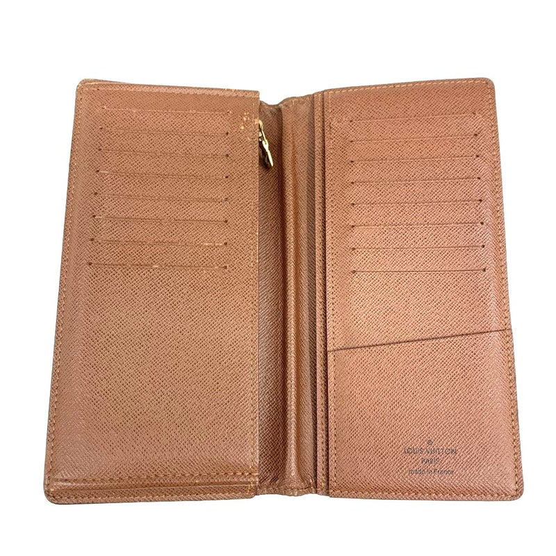 LOUIS VUITTON(ルイ・ヴィトン) モノグラム ポルトフォイユ・ブラザ  M66540 モノグラムキャンバス ブラウン 長財布 【102061088001】