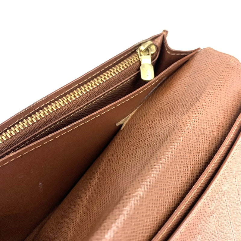 LOUIS VUITTON(ルイ・ヴィトン) モノグラム ポルトフォイユ・ブラザ  M66540 モノグラムキャンバス ブラウン 長財布 【102061088001】