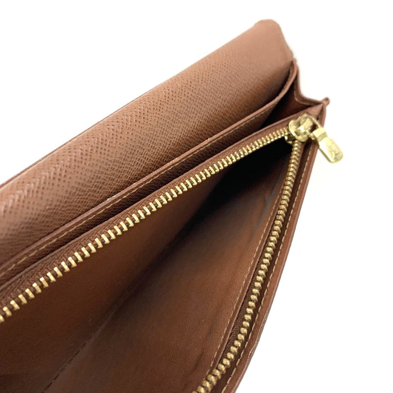 LOUIS VUITTON(ルイ・ヴィトン) モノグラム ポルトフォイユ・ブラザ  M66540 モノグラムキャンバス ブラウン 長財布 【102061088001】