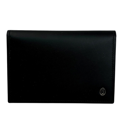 Cartier パシャ レザー カードケース L3000132 ブラック カルティエ 【102061092006】