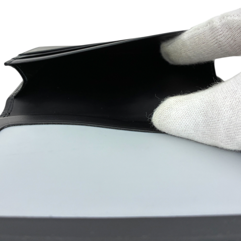 Cartier パシャ レザー カードケース L3000132 ブラック カルティエ 【102061092006】