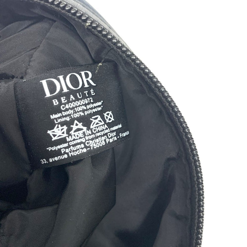 Christian Dior(ディオール)　 クラッチバッグ ネイビー  ダブルファスナー メンズ バッグ 【102061119005】