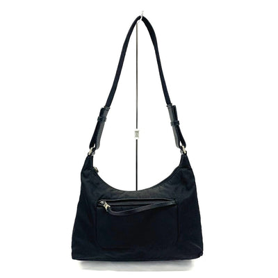 PRADA(プラダ)　ナイロン ショルダーバッグ B9715 ネロ ブラック 三角プレートロゴ　レディース バッグ 【102061125005】