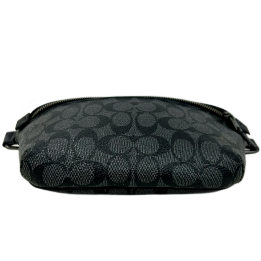 COACH シグネチャー ボディバッグ C1411チャコールブラック COACH シグネチャー ボディバッグ C1411チャコールブラック