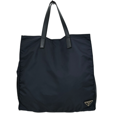 PRADA テスートナイロン 2wayトートバッグ 2VG905 ネイビー プラダ 【102061170007】