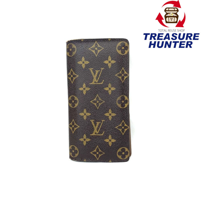 LOUIS VUITTON(ルイ・ヴィトン) モノグラム ポルトフォイユ・ブラザ M66540 モノグラムキャンバス ブラウン 長財布 【102061212001】