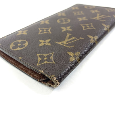 LOUIS VUITTON(ルイ・ヴィトン) モノグラム ポルトフォイユ・ブラザ M66540 モノグラムキャンバス ブラウン 長財布 【102061212001】