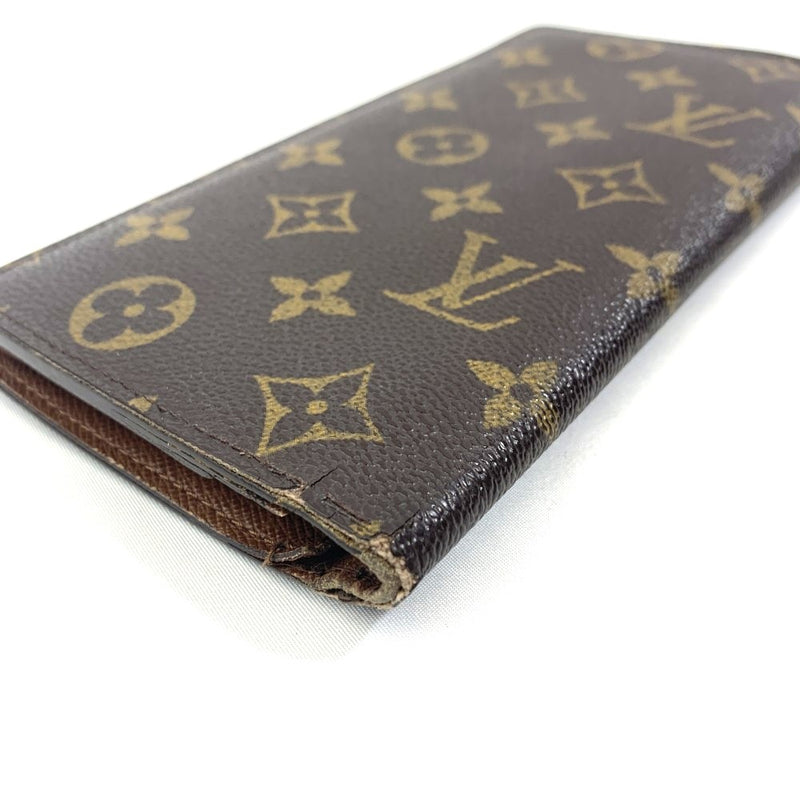 LOUIS VUITTON(ルイ・ヴィトン) モノグラム ポルトフォイユ・ブラザ M66540 モノグラムキャンバス ブラウン 長財布 【102061212001】
