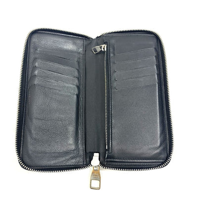 LOUIS VUITTON(ルイ・ヴィトン) ダミエ・アンフィニ ポルトフォイユ・ヴァスコ N63300 レザー ブラック メンズ 長財布 【102061213001】