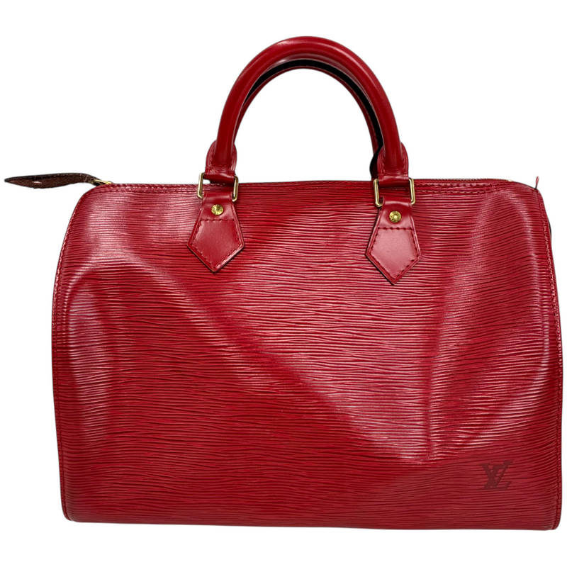 LOUIS VUITTON エピ スピーディ30 M43007 カスティリアンレッド ハンドバッグ ルイヴィトン 【102061234007】