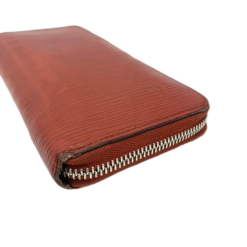 LOUIS VUITTON(ルイ・ヴィトン)　エピ　ジッピーウォレット・ヴェルティカル　M61369 ルージュ　長財布 【102061276003】