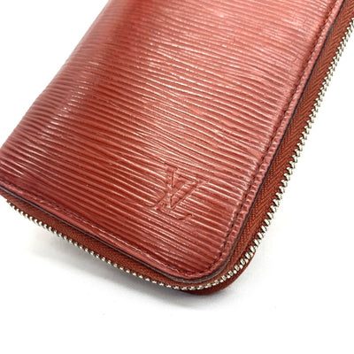 LOUIS VUITTON(ルイ・ヴィトン)　エピ　ジッピーウォレット・ヴェルティカル　M61369 ルージュ　長財布 【102061276003】