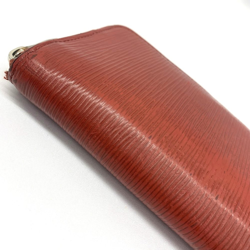 LOUIS VUITTON(ルイ・ヴィトン)　エピ　ジッピーウォレット・ヴェルティカル　M61369 ルージュ　長財布 【102061276003】