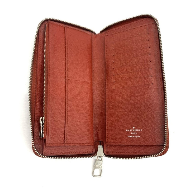 LOUIS VUITTON(ルイ・ヴィトン)　エピ　ジッピーウォレット・ヴェルティカル　M61369 ルージュ　長財布 【102061276003】