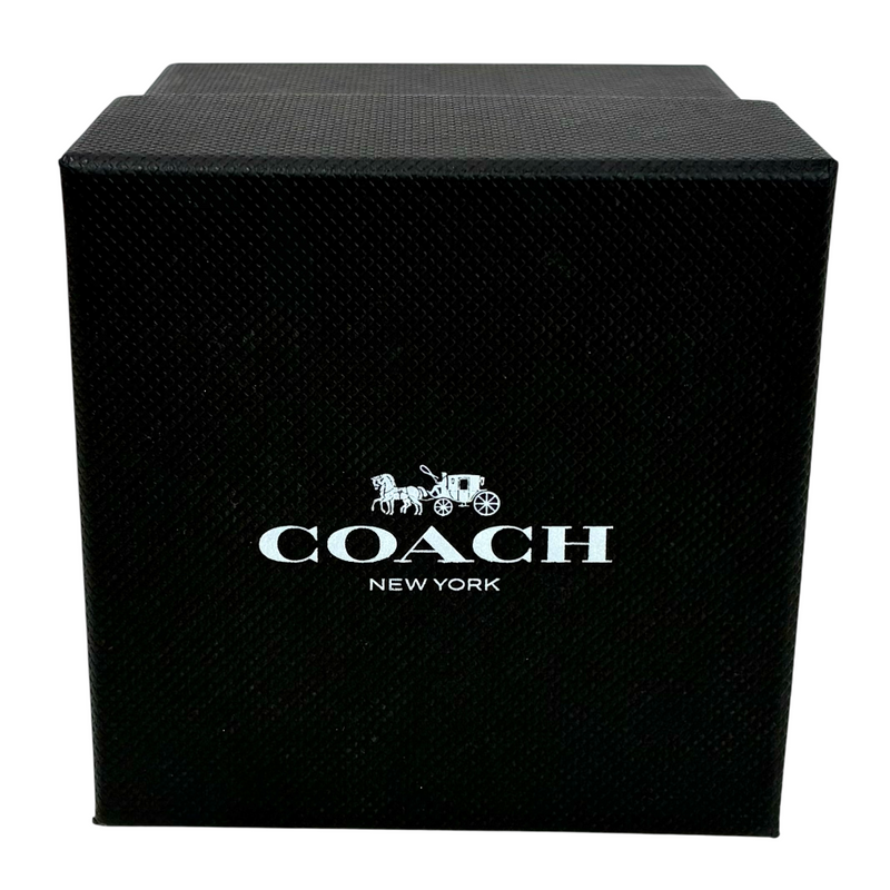 COACH バクスターウォッチ 39mm クォーツ CJ403 グラファイト 黒文字盤 腕時計 コーチ 【102061280007】