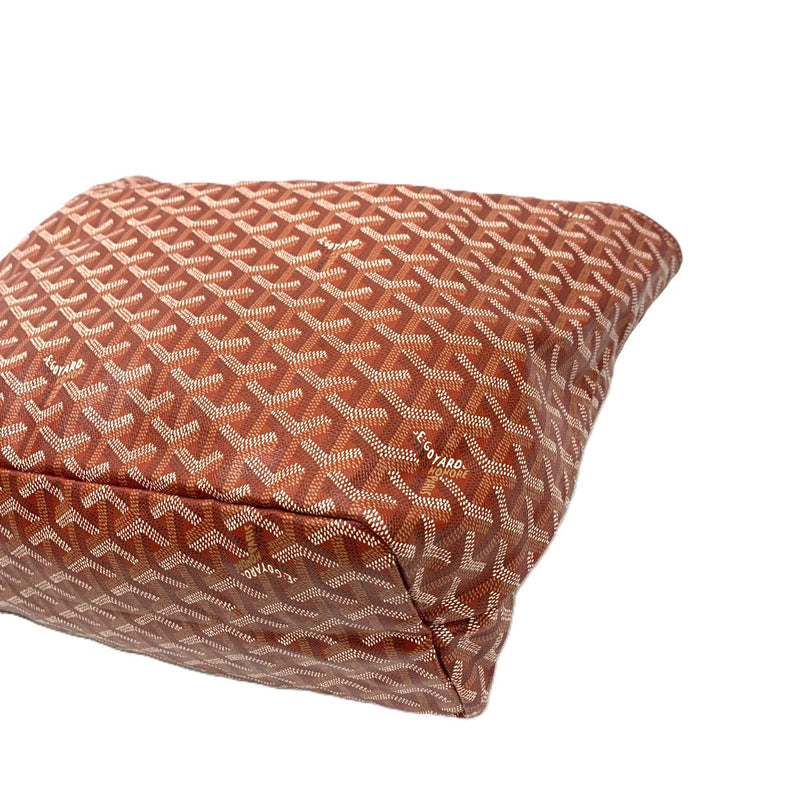 GOYARD(ゴヤール) サンルイPM トートバッグ ゴヤールディンキャンバス×牛革 レッド クロ ユニバーサル付  【102061321001】