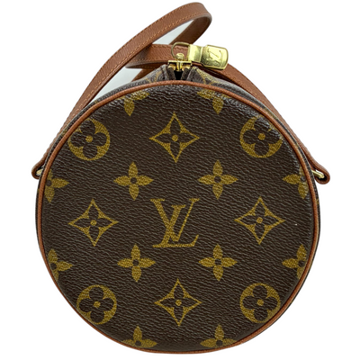 LOUIS VUITTON モノグラム パピヨン26 旧型 M51366 ブラウン ハンドバッグ ルイヴィトン 【102061360007】