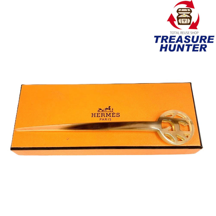 エルメス　ヘアスティック　バッファローボーン　かんざし　ヘアアクセサリー 12101766.jpg