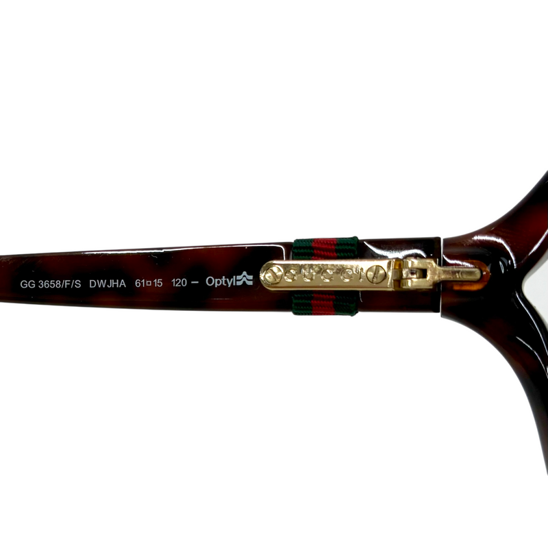 GUCCI サングラス GG3658 サイズ61□15 120 ブラウン グッチ 【102061386002】