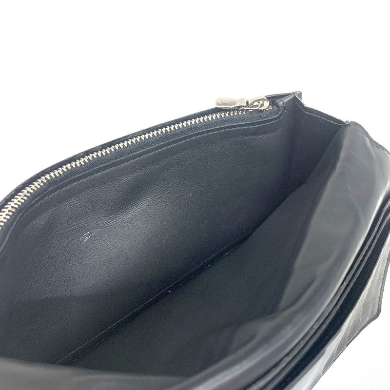 LOUIS VUITTON(ルイ・ヴィトン)　ダミエ・アンフィニ　ポルトフォイユ・プラザ　N63010 レザー ブラック メンズ 長財布 【102061389001】