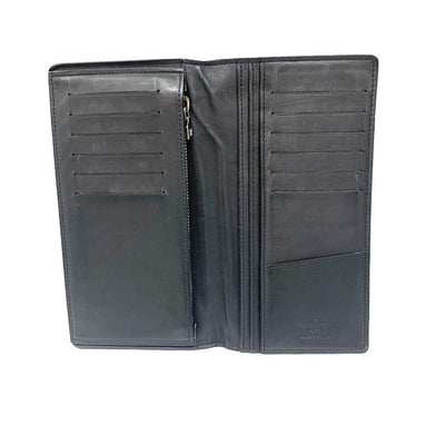 LOUIS VUITTON(ルイ・ヴィトン)　ダミエ・アンフィニ　ポルトフォイユ・プラザ　N63010 レザー ブラック メンズ 長財布 【102061389001】
