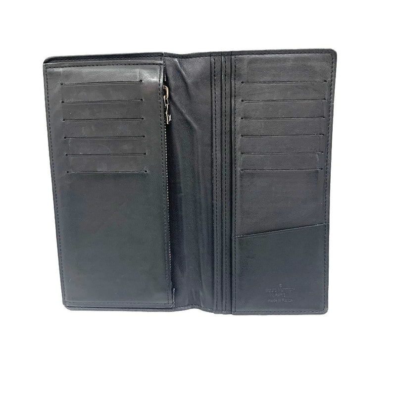 LOUIS VUITTON(ルイ・ヴィトン)　ダミエ・アンフィニ　ポルトフォイユ・プラザ　N63010 レザー ブラック メンズ 長財布 【102061389001】