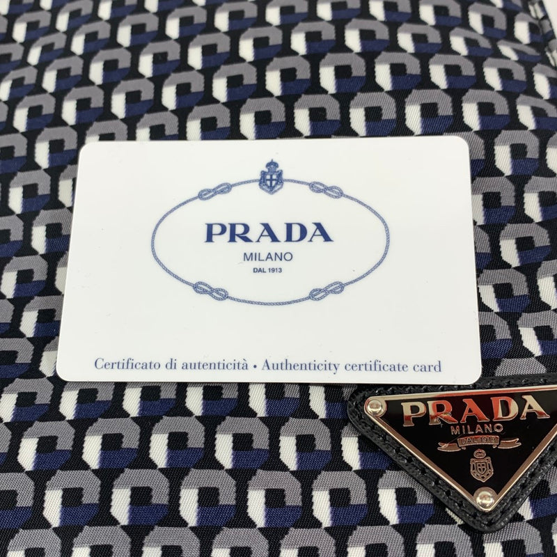 PRADA(プラダ) ナイロン ショッピング トートバッグ VA0905 ダークブルー系 レディース バッグ 【102061395003】