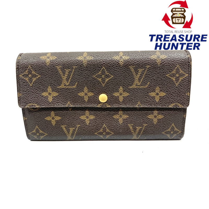 LOUIS VUITTON(ルイ・ヴィトン) モノグラム ポルトフォイユ・サラ M61734 モノグラムキャンバス ブラウン 長財布 【102061397001】