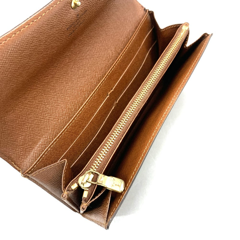 LOUIS VUITTON(ルイ・ヴィトン) モノグラム ポルトフォイユ・サラ M61734 モノグラムキャンバス ブラウン 長財布 【102061397001】